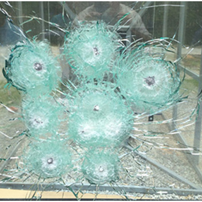 Bullet-resisting glass 